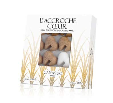 Canasuc Paris, L'Accroche Coeur Pur Sucre de Canne, "Window Box" of 32 Assorted