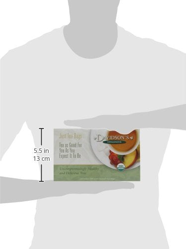 100-count Davidson's Organics, Tangerine Almond, Unwrapped Tea Bags