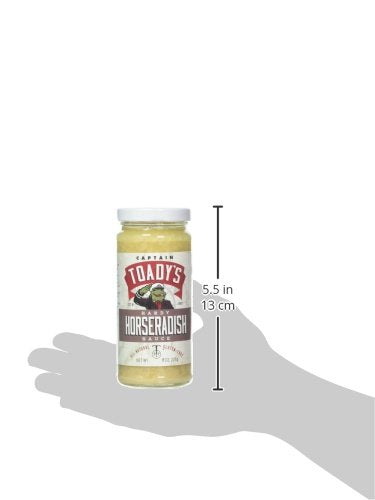 Captain Toady's (8 oz.) Hardy Horseradish Sauce