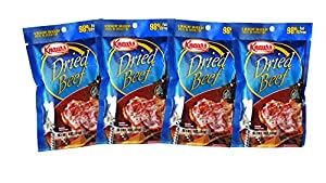 Knauss Foods Knauss Sliced Dried Beef (4) 3 oz Packages Refrigerated