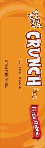 Little Debbie Crunchy Peanut Butter Bars - Delicious Snack Size