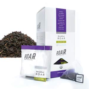 ROAR Organic Breakfast ROAR Black Tea Pyramid Bags 80 count (4 Boxes