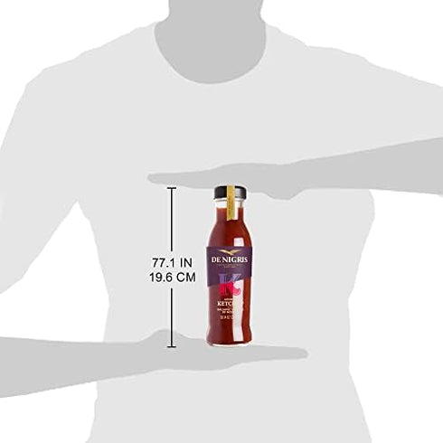 10,14 Oz (Pack 2) De Nigris Excellence line - Gourmet Italian Ketchup With Balsamic Vinegar Of Modena of | Ketchup