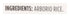 365 16 by Whole Foods Market, Arborio White Rice, Ounce