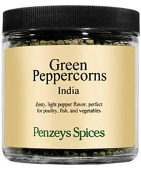 Penzeys Green Peppercorns By Spices 3 oz 2 cup jar (Pack of 1)