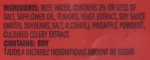 13g 100% 2.3 Oz. (Pack 8) Jack Link's Beef Jerky, Original, Zero Sugar - Flavorful Meat Snacks, Ready to Eat Protein