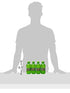 12 Oz 8 Pack Diet Mountain Dew, Fl Bottles