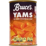 Bruce Foods 40 oz Pack 2 Bruce's Yams Cut Sweet Potatoes in Syrup,