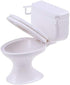 Toilet Cake Toppers | Toilet Cake Decor for Celebrating a Bachelorette Party Cake Decoration (White)
