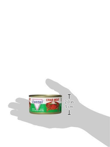 6 Pack 6 Roland Foods Consul Crab Meat in Water, Ounce Can