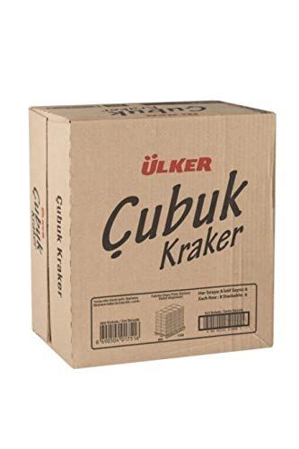1.1 oz 30 Pack 36 Ulker Stick Cracker Ulker Cubuk Kraker Gr of - Salted Crunchy Biscuit Snacks