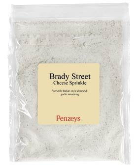 Penzeys Brady Street Cheese Sprinkle By Spices 3.3 oz 3/4 cup bag (Pack