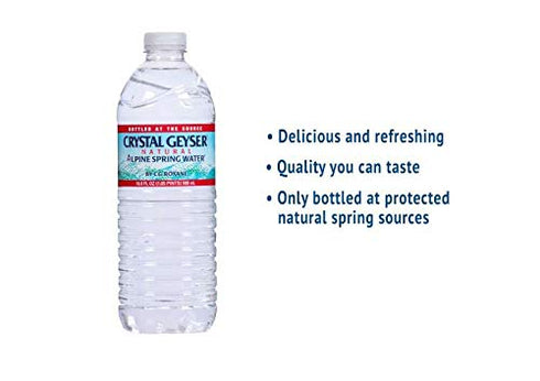 Water,16.9 Oz (Pack 35),Bottled (075140350018) Alpine Spring Fl of at the Source
