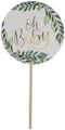 Oh Baby Cupcake Toppers, Baby Shower Party Supplies, 24 Count