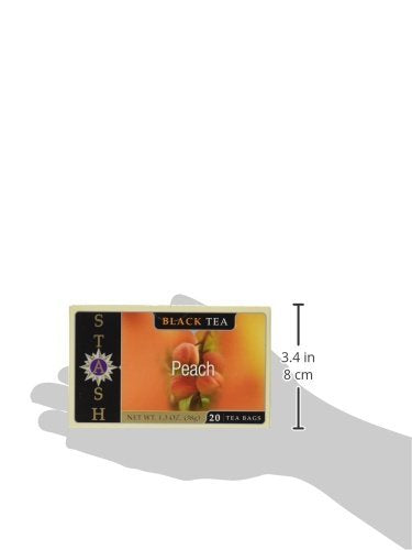 20 Count Stash Tea Black Tea Peach