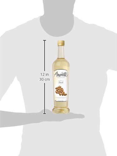 25.4 Packaging Amoretti Premium Syrup, Almond Orgeat, Ounce May Vary