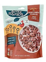 KD Chocolates sevan sundays real cocoa cereal 16oz