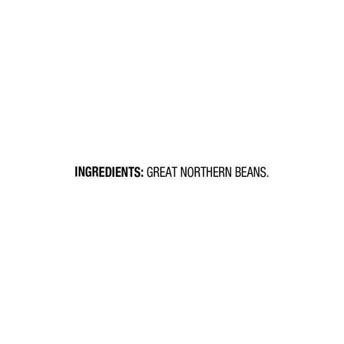 16 Oz (Pack 3) Amazon Fresh, Great Northern Beans, Whole