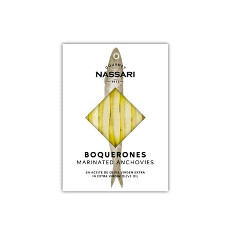 Nassari Spanish Boquerones from | White Anchovies Fished from the Mediterranean Sea, North