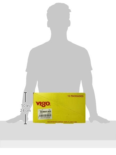 12-Ounce (Pack 12) Vigo Basmati Rice, Pouches