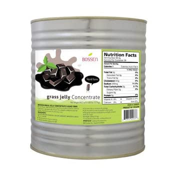 Bossen Canned Topping (Grass Jelly)