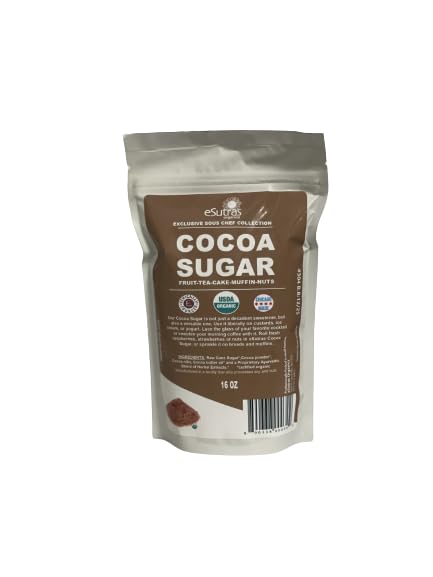 eSutras Organics 16 Sugar, Cocoa, Ounce