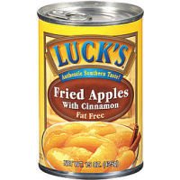 Lucks with Cinnamon Fat Free Fried Apples, 15 Ounce