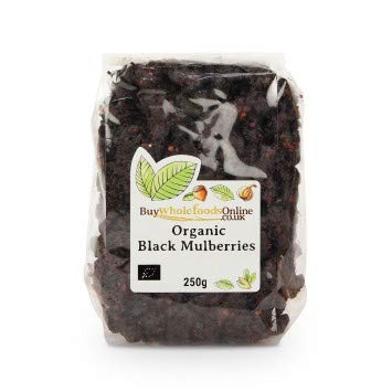 Buy Whole Foods Mulberries (250g) Organic Black