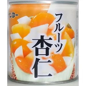 Fruit Almond Tofu (Canned) 6.3oz 2pcs Japanese Sweets Ninjapo