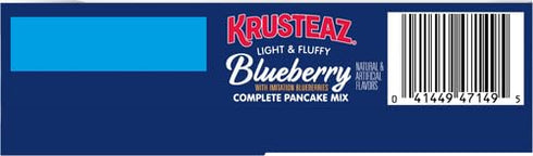 25.2 Oz (Pack 1) Krusteaz Complete Blueberry Pancake Mix