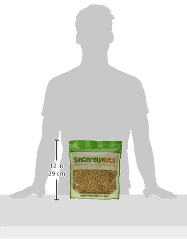 (2 LB) Sincerely Nuts Roasted Soybeans Lightly Salted - Healthy Fat - Vegan & Kosher - Easy Snack -Gluten-Free
