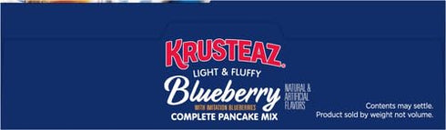 25.2 Oz (Pack 1) Krusteaz Complete Blueberry Pancake Mix