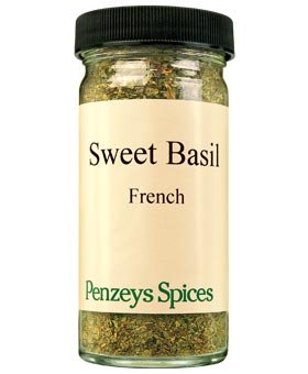 Basil French By Penzeys Spices .6 oz 1/2 cup jar (Pack of 1)
