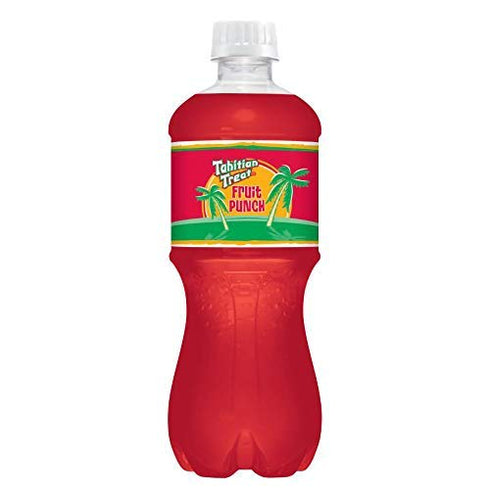 Variety Pack Tahitian Treat 20oz Soda Bottles (Pack of 8, Total of 160 Fl