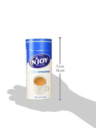 Generic 16 oz (Pack 8) Non-Dairy Coffee Creamer Powder Canisters