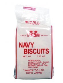Crab Brand Japan Kaniya Co. Navy Biscuits 3.35oz Crab Brand Japan