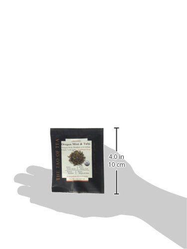 The Tao of Tea Oregon Mint & Tulsi Box - 15 Pyramid Sachets