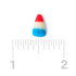 (5LB) Bayside Candy Jelly Raspberry Lemonade Candy Corn Red, White & Blue Patriotic Flavor