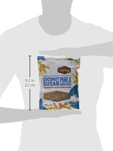 16 oz 2 Madhava Coconut Sugar - Original - - pk