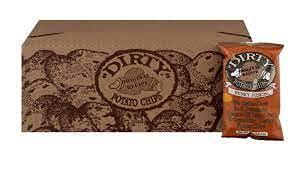 2 Oz (Pack 5) Dirty Kettle Potato Chips Funky Fusion Flavored