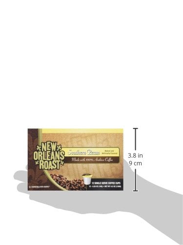 12ct (Pack 3) New Orleans Roast Southern Pecan Single Serve Coffee Pods - of - Nutty & Sweet Flavor
