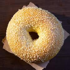 RawJoy Fresh New York Classic Sesame Bagel by | Delicious Fresh Sesame Bagel