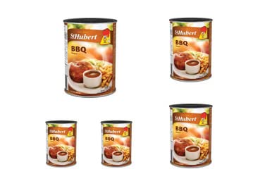 St Hubert , BBQ Sauce, 398ml/13.5 fl. oz., Cans (Pack of 5) (Imported from