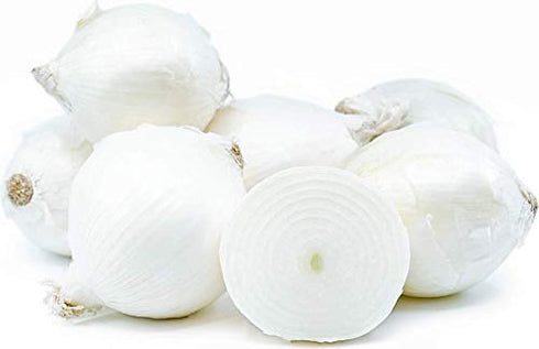 Generic White Onions, Fresh Produce, USA Grown, Non-Gmo, Bulk Wholesale (20 Pounds)