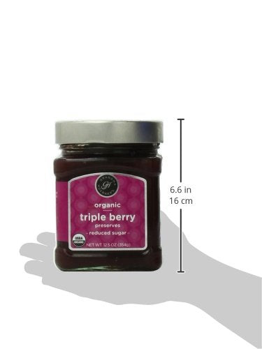 12.5 oz Grandma Hoerner's Organic Preserves, Triple Berry