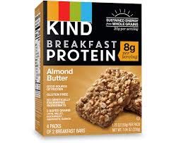 Packs (5) Kind, Breakfast Bars, Variety