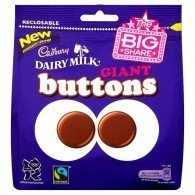 Cadbury DAIRY MILK GIANT BUTTONS LARGE BAG by