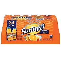 TAOindustry Sunnyd Tangy Original Orange Flavored Citrus Punch - 24/6.75 Oz.