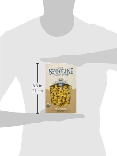 Sauces16oz SfogliniOrganic Durum Semolina CavatelliMade with Traditional Techniques & Wholesome Organic GrainHolds