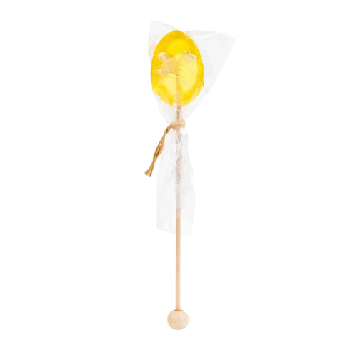 5ct Lemon Ginger Honey Spoons - Tea & Beverage Stirrers - Made With Real Honey - Single Bag